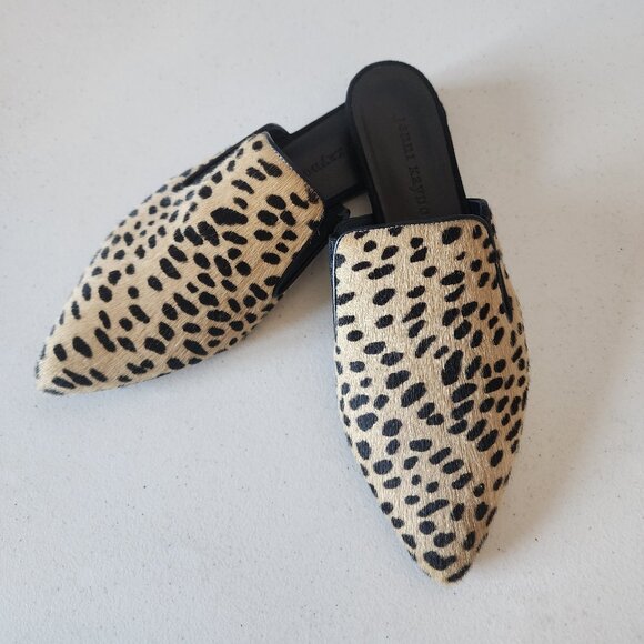Jenni Kayne Leopard Mules "NEW" - Picture 4 of 16
